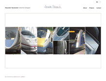 Tablet Screenshot of alexander-neumeister.com